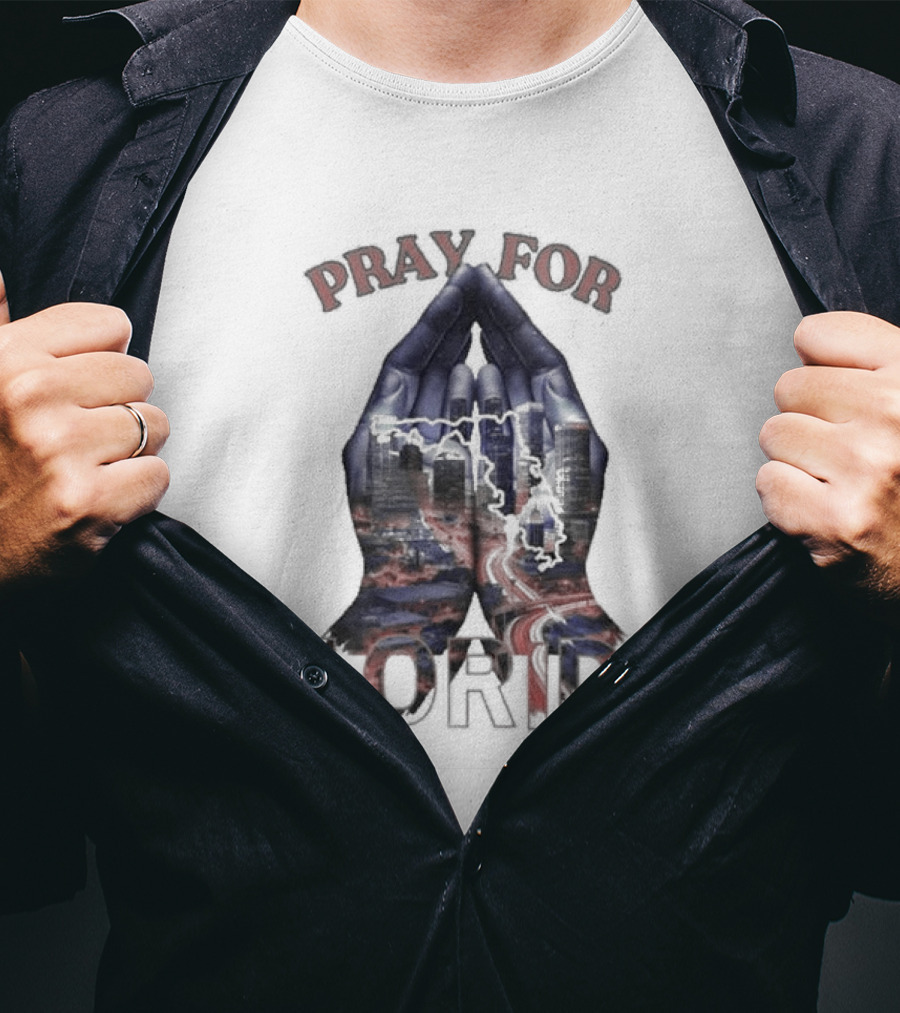 Pray For Florida Hurricane Milton T-Shirt