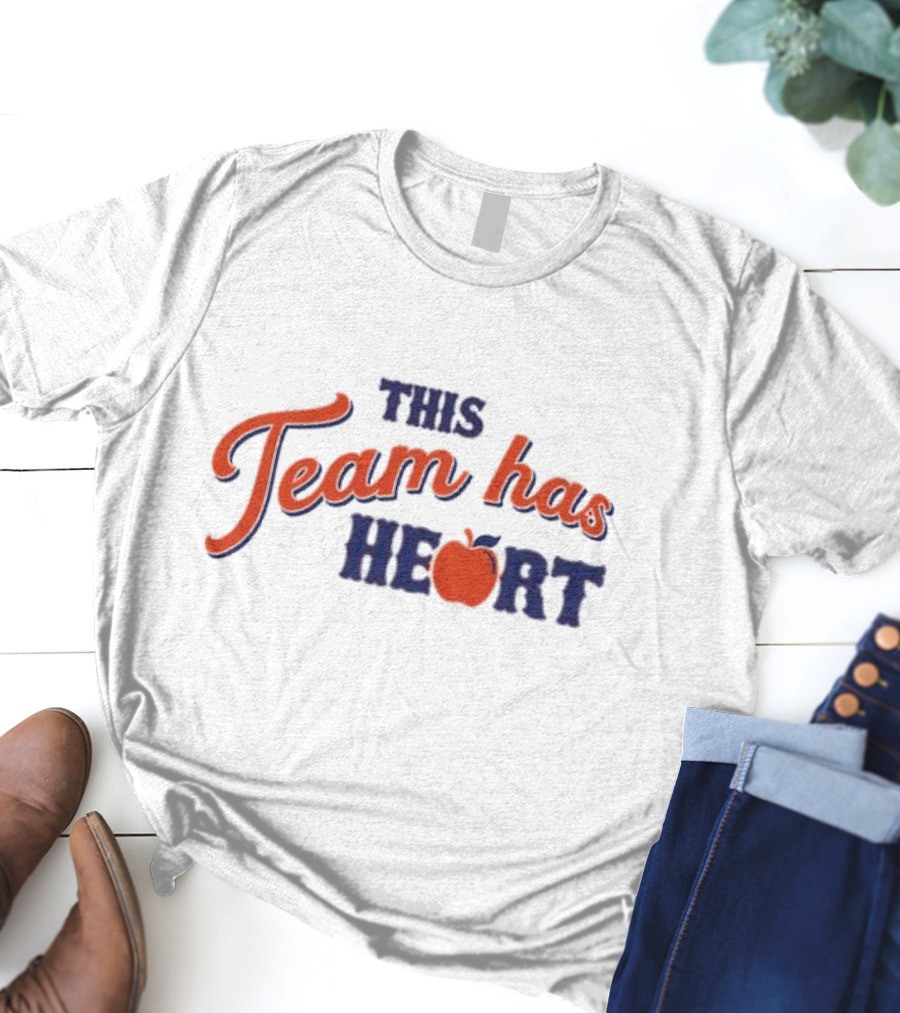This Team Has Heart Apple Iconic Sports Legacy T-Shirt