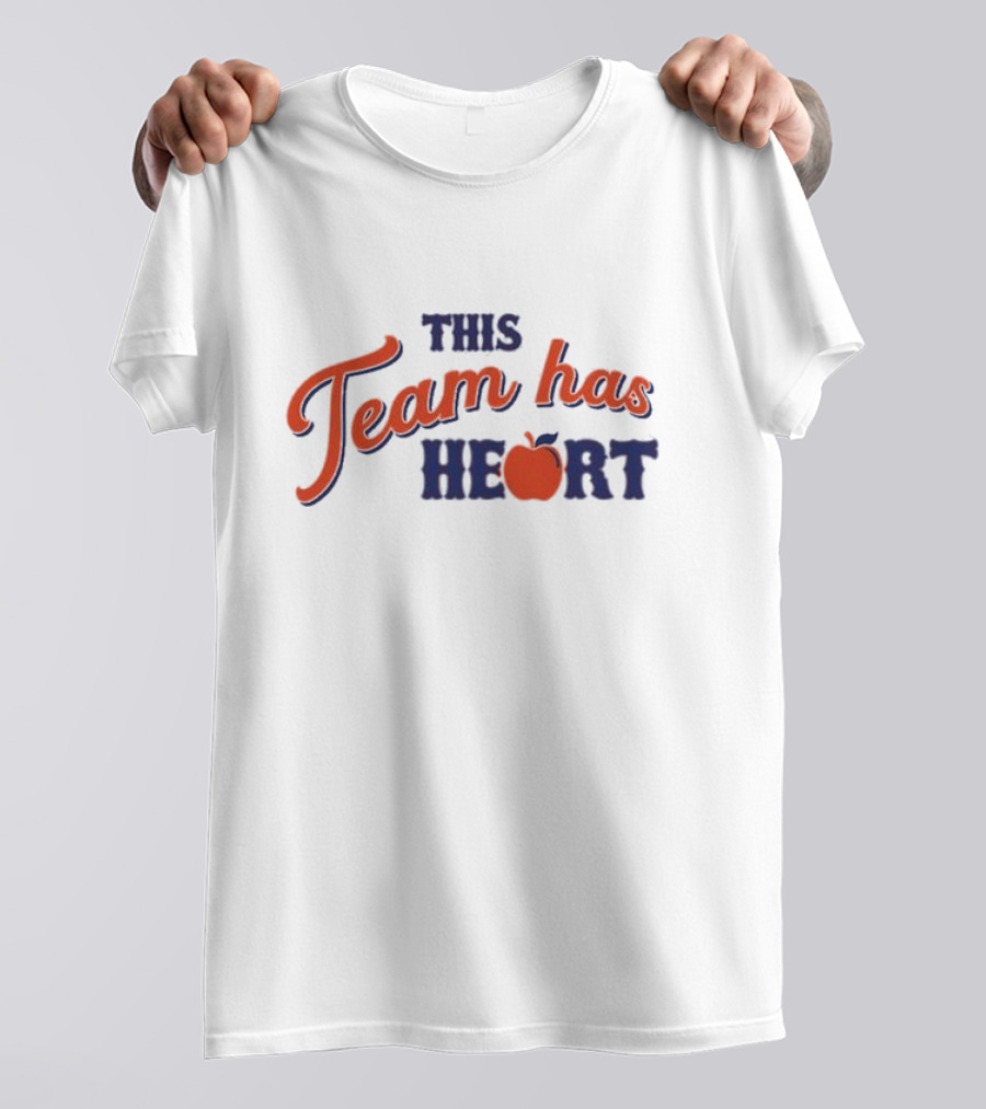 This Team Has Heart Apple Iconic Sports Legacy T-Shirt