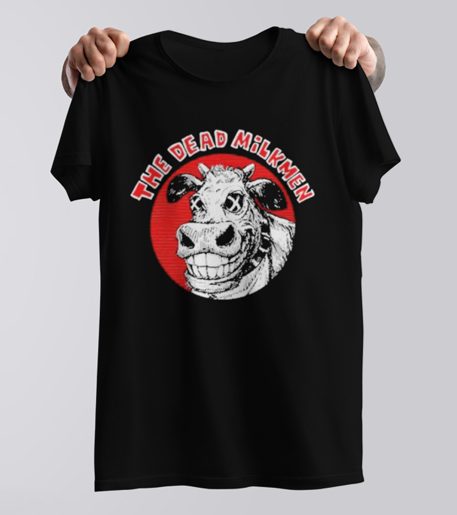 The Dead Milkmen Grinning Cow T-Shirt