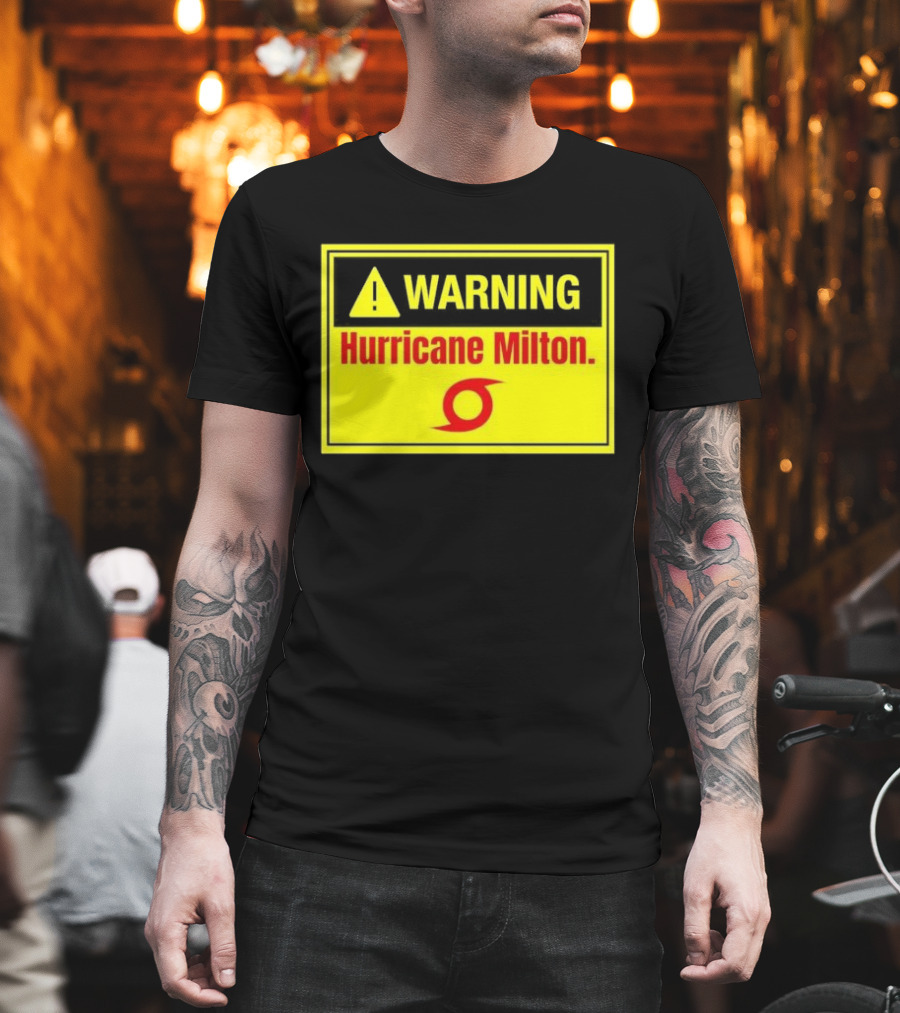 WARNING Hurricane Milton T-Shirt