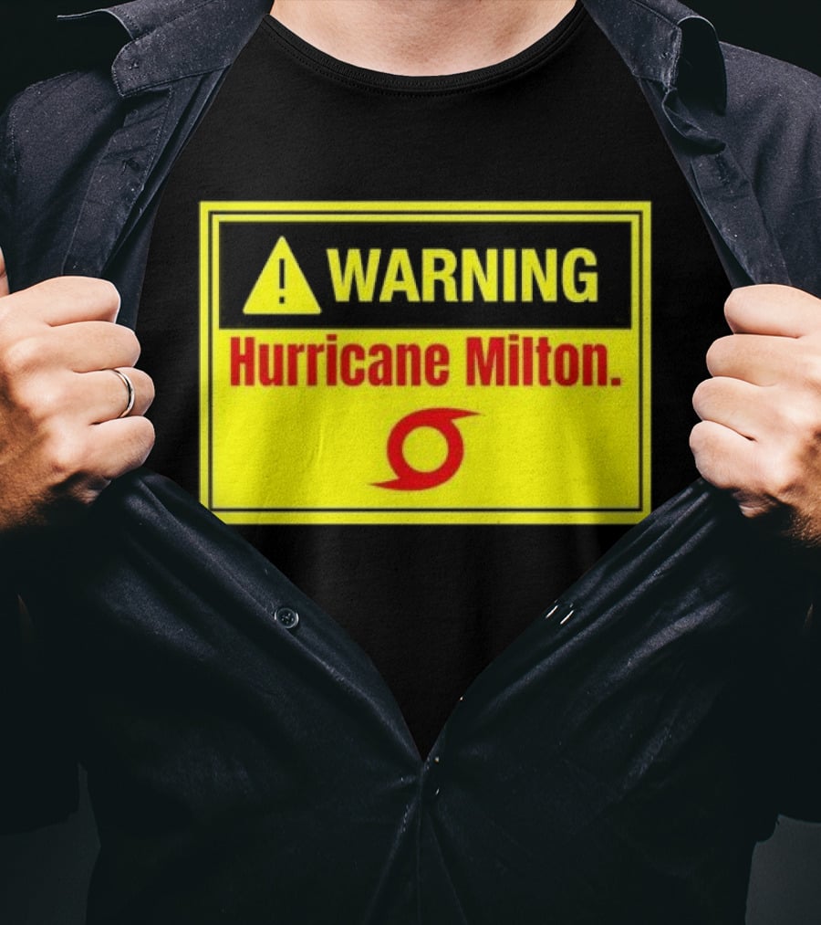 WARNING Hurricane Milton T-Shirt
