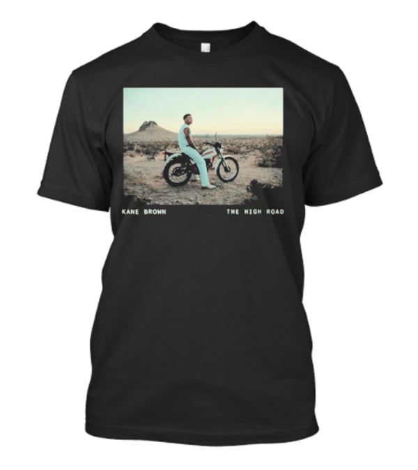 Kane Brown The High Road Desert Motorcycle Scene T-Shirt