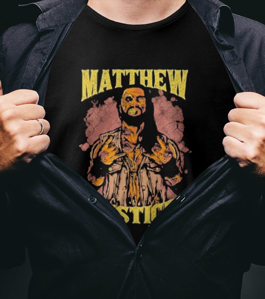 Matthew Justice Zombie Metal Rocker T-Shirt