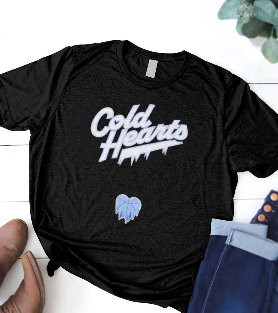 Cold Hearts Script Ice Drip T-Shirt