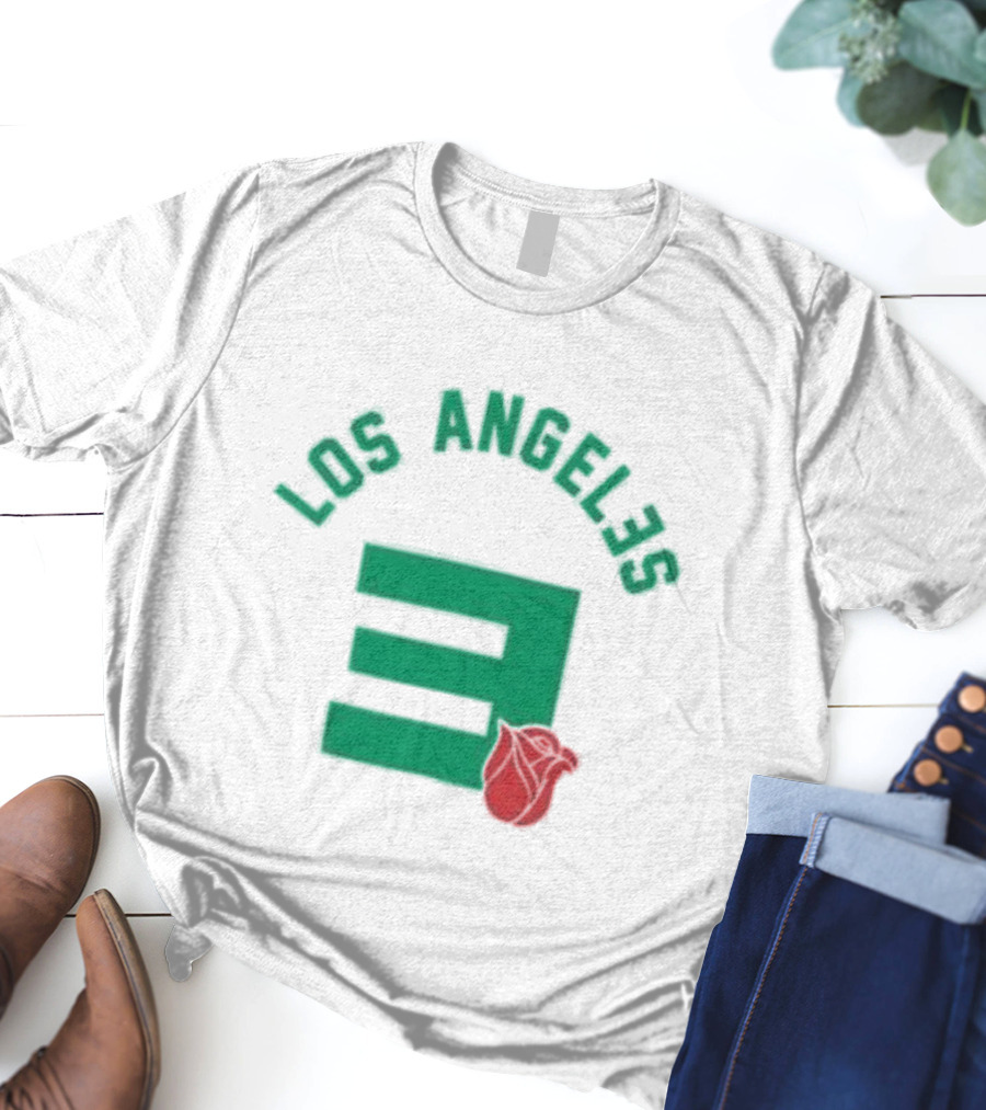 Los Angeles Eminem Rosebowl Logo Event T-Shirt