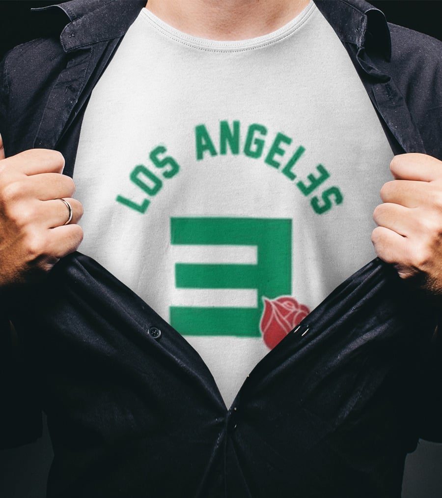 Los Angeles Eminem Rosebowl Logo Event T-Shirt