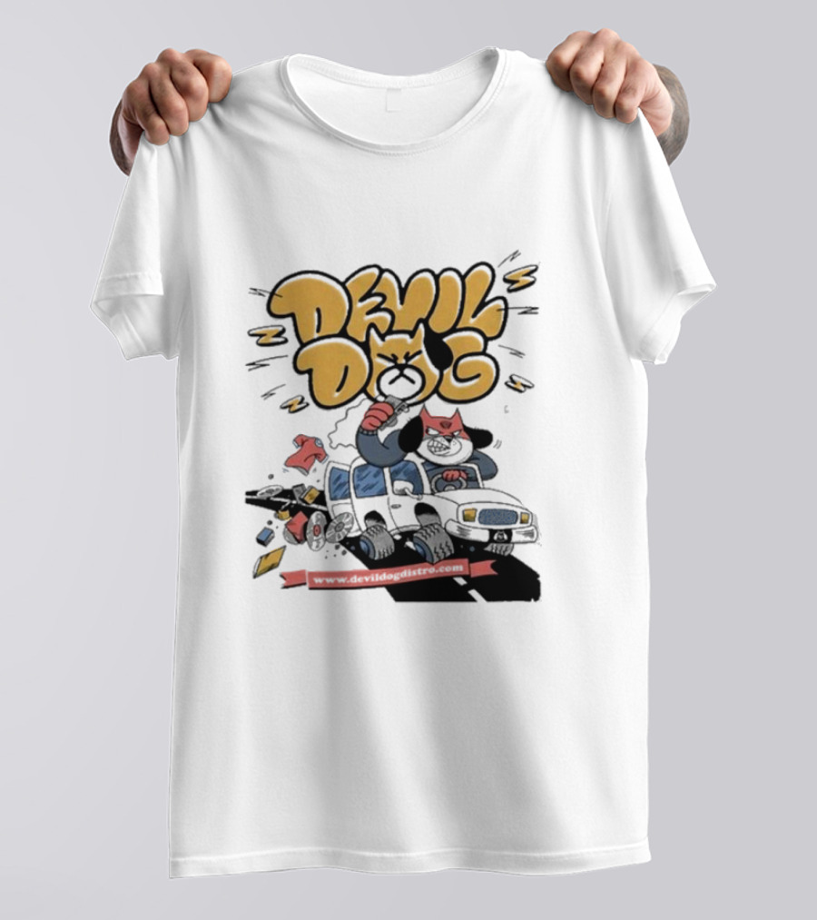 Devil Dog Www.devildogdistro.com T-Shirt