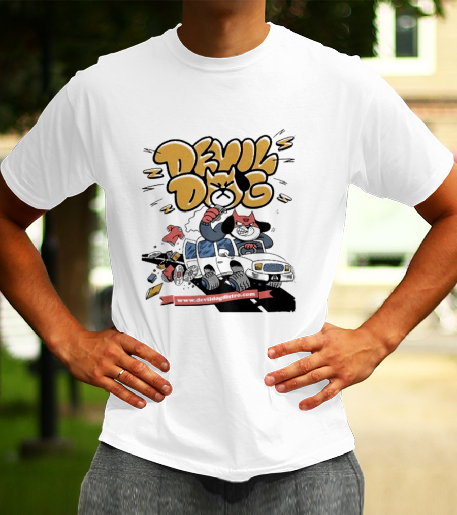Devil Dog Www.devildogdistro.com T-Shirt
