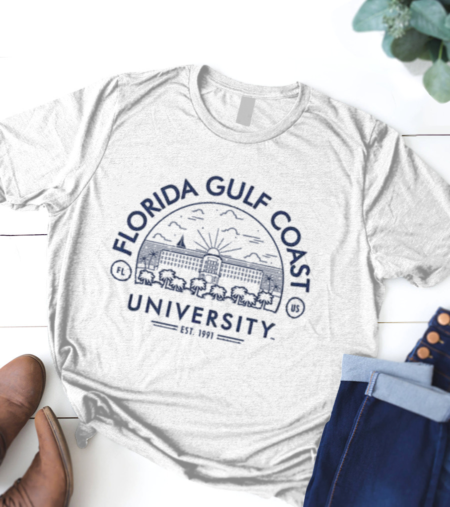 Florida Gulf Coast University Est. 1991 Uscape T-Shirt