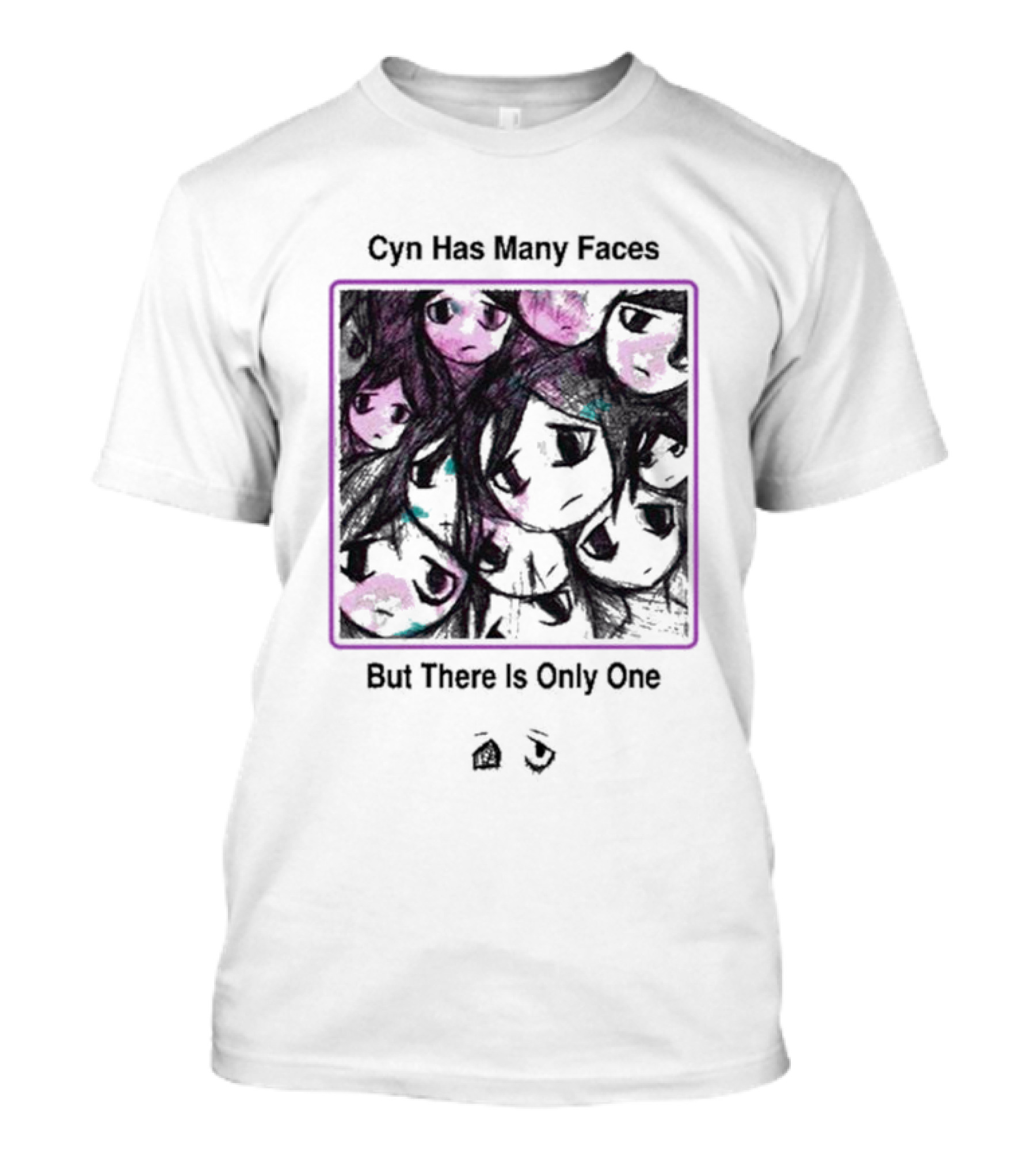 Cyn Has Many Faces But There Is Only One Sewerslvt Cynthoni T-Shirt