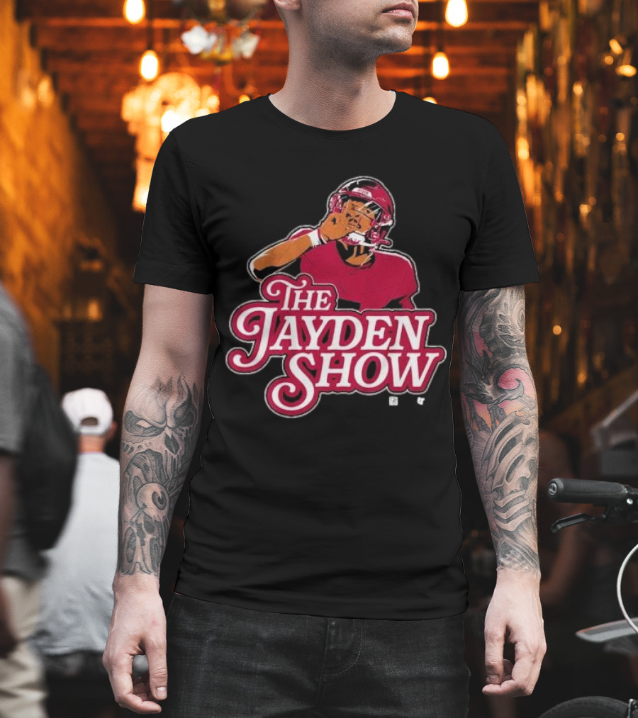 The Jayden Show Jayden Daniels Football Player T-Shirt