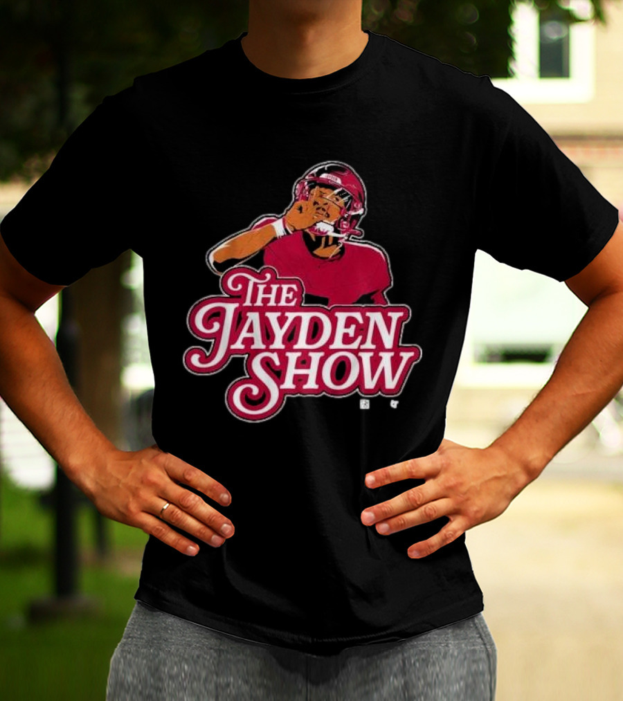 The Jayden Show Jayden Daniels Football Player T-Shirt