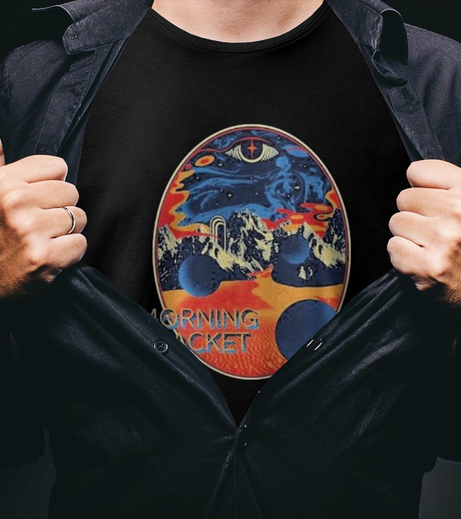 My Morning Jacket Cosmic Landscape Oval T-Shirt