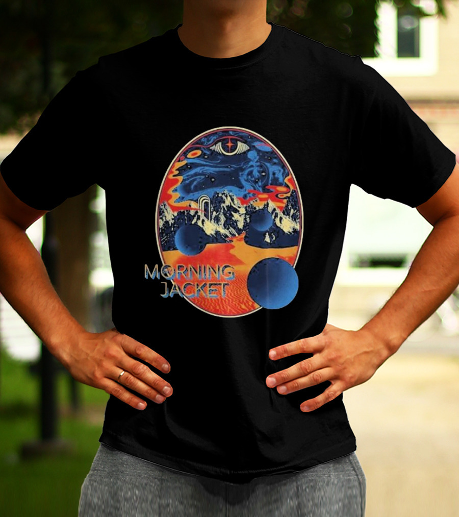 My Morning Jacket Cosmic Landscape Oval T-Shirt