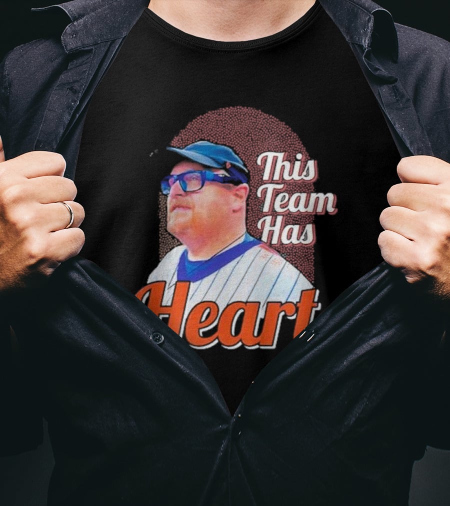 This Team Has Heart Frank Baseball-Inspired Dedication T-Shirt