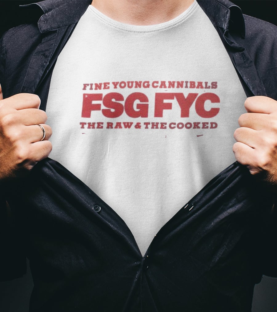 Fine Young Cannibals FSG FYC The Raw And The Cooked T-Shirt