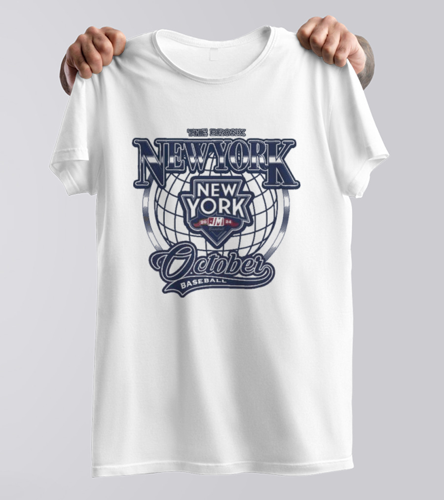 The Bronx New York October Baseball New York AM 1924 T-Shirt