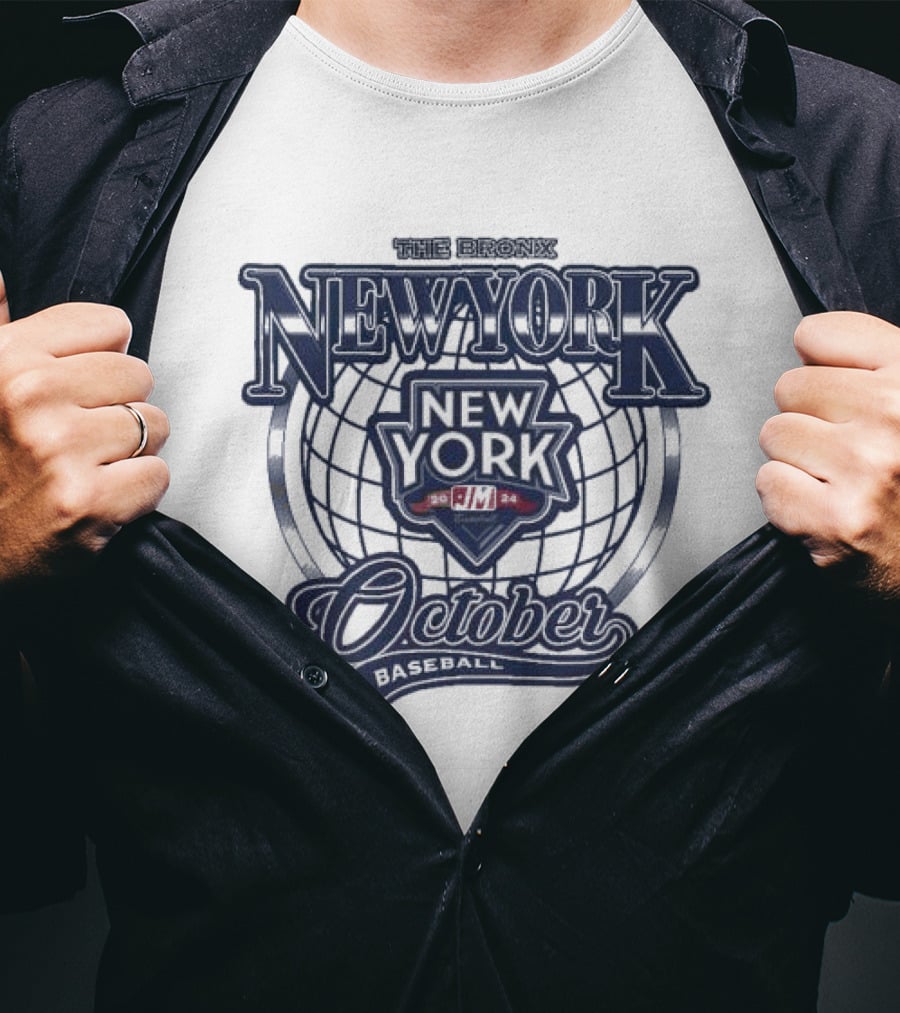 The Bronx New York October Baseball New York AM 1924 T-Shirt