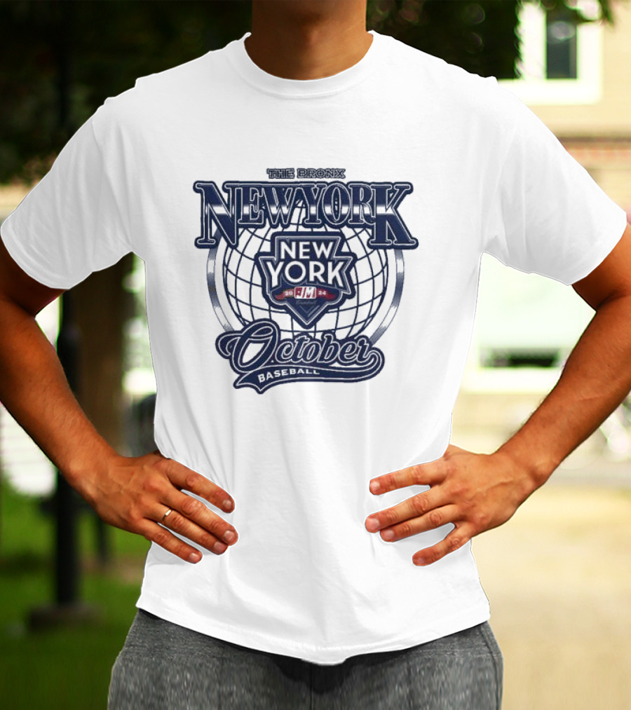 The Bronx New York October Baseball New York AM 1924 T-Shirt