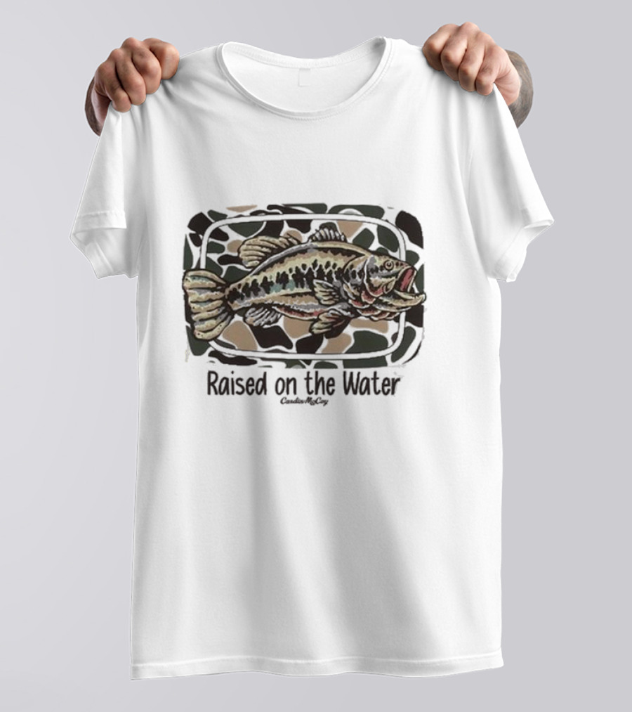 Raised On The Water Camden McCoy Fish Camouflage T-Shirt