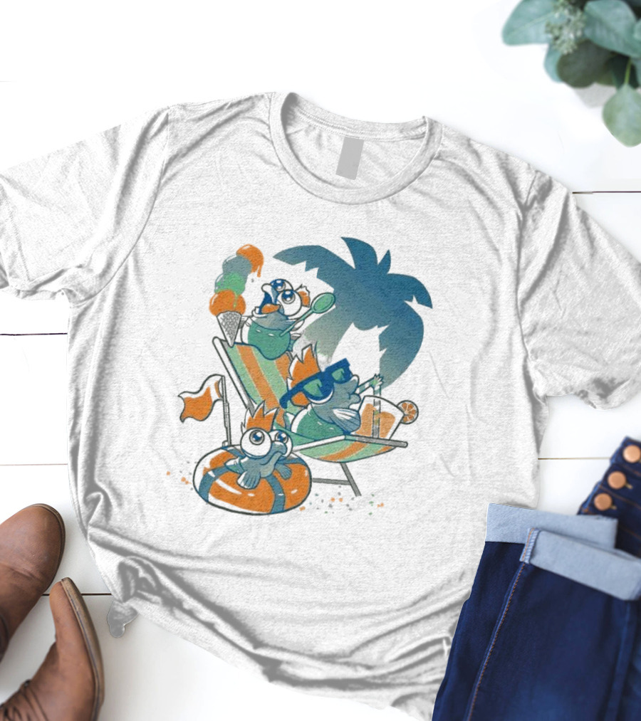 Resort Time Hanshumon Tropical Vacation Fun T-Shirt