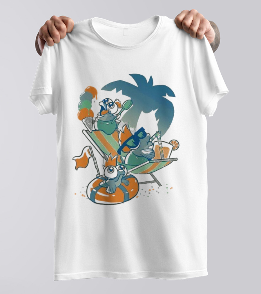 Resort Time Hanshumon Tropical Vacation Fun T-Shirt