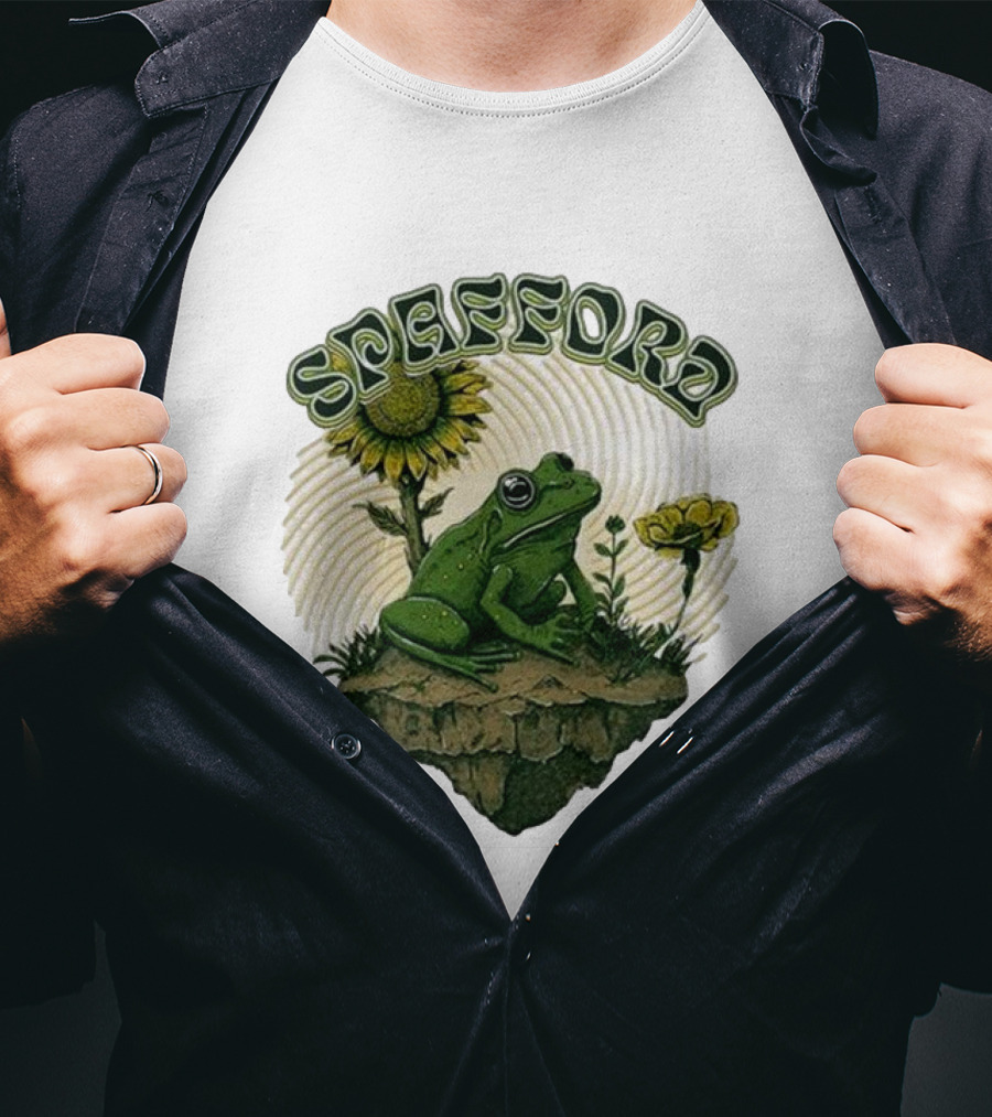 Spafford Frog Sunflower Rock Plateau T-Shirt