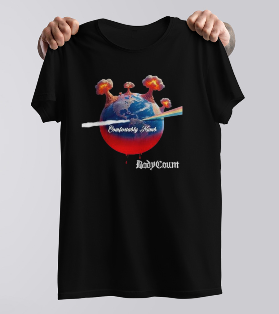 Comfortably Numb Body Count Earth Explosion Iconic T-Shirt