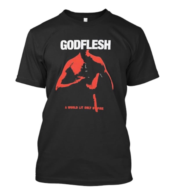 Godflesh A World Lit Only By Fire Red T-Shirt