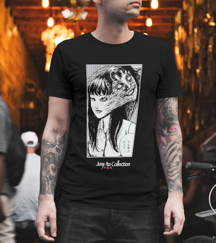 JunjI Ito Collection Tomie Manga Panel T-Shirt