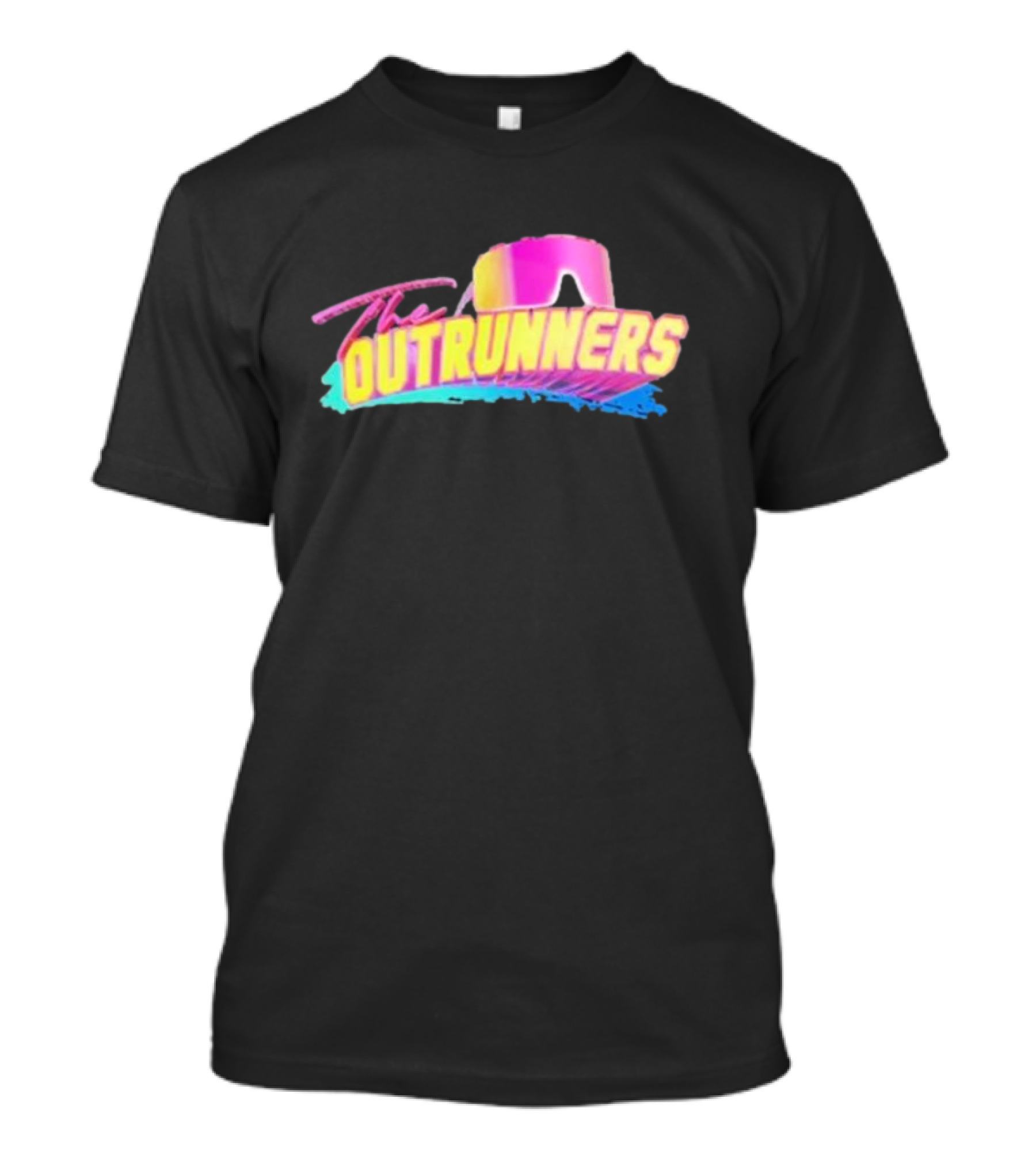 The Outrunners Retro Neon Shades Vibes T-Shirt