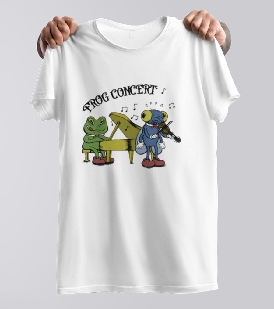 Frog Concert Cartoon Phantom Lure Fun Times T-Shirt