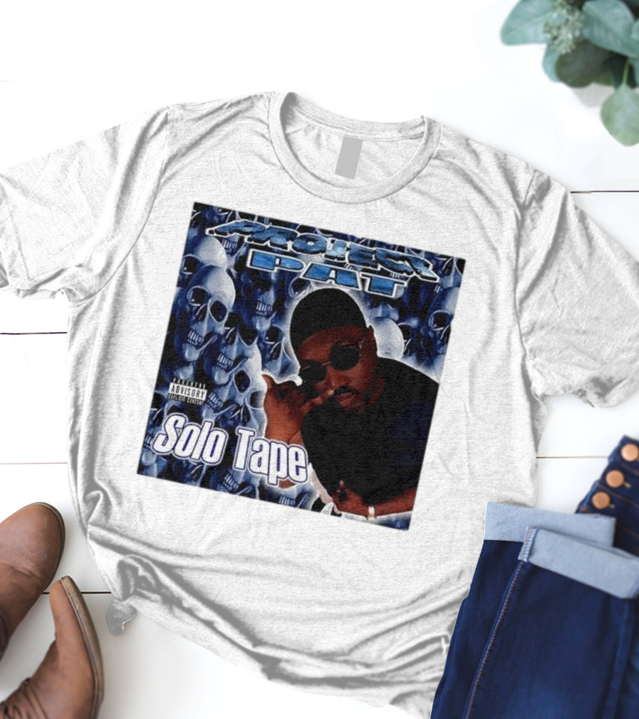 Project Pat Solo Tape Album Cover Skulls T-Shirt
