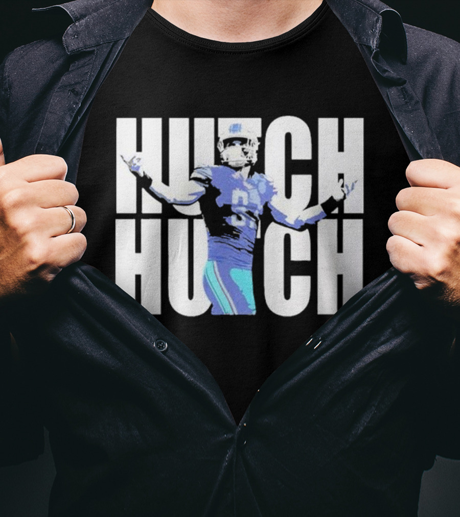 Hutch Hutch Aidan Hutchinson Detroit Lions Football Player T-Shirt