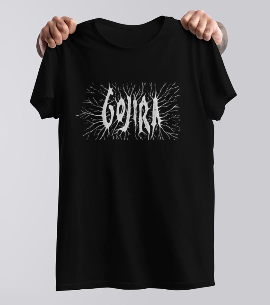 Gojira Branches Text T-Shirt