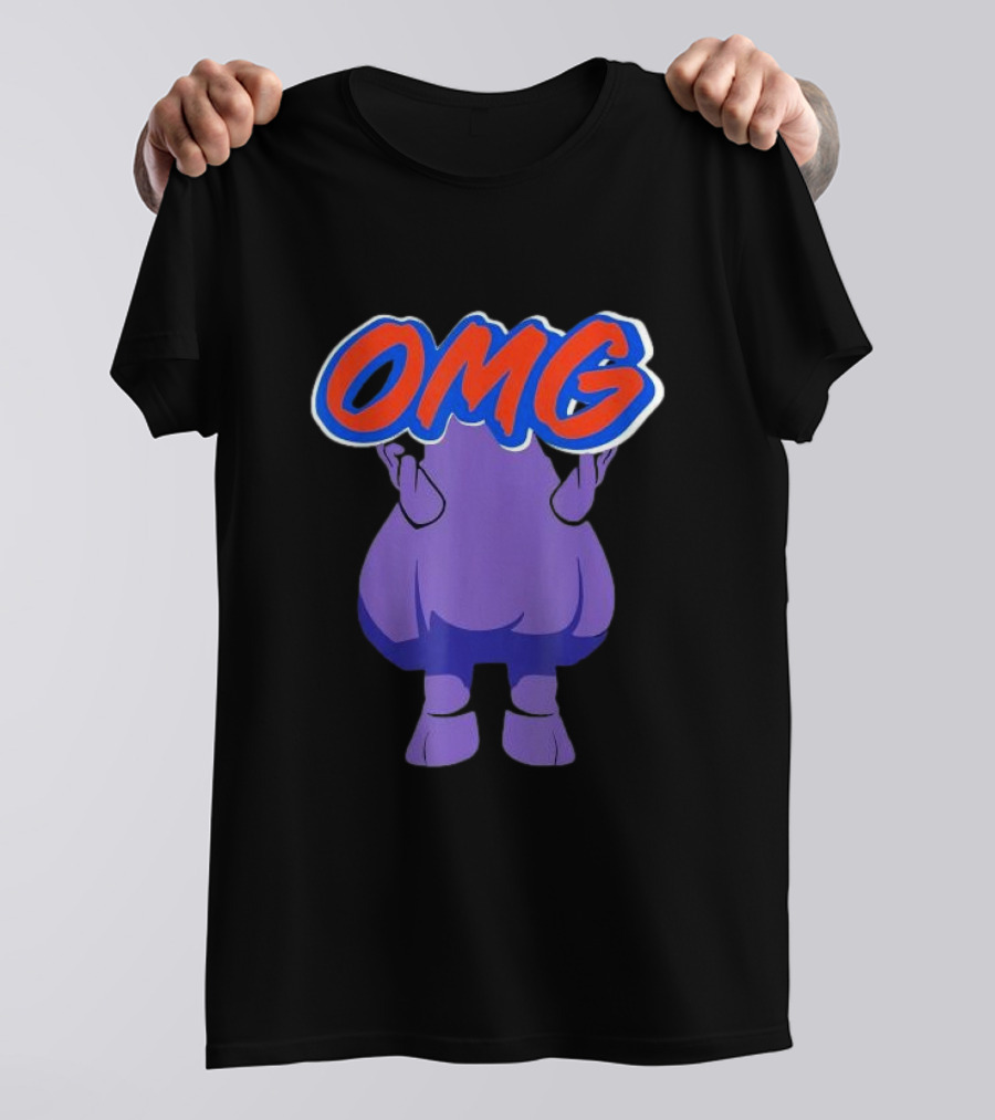 Grimace OMG New York Yankees Colors T-Shirt