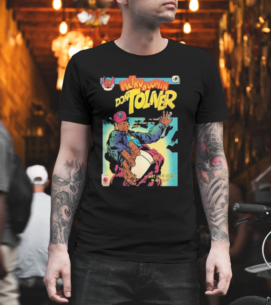 Metro Boomin Don Toliver Comic Style Retro Album T-Shirt