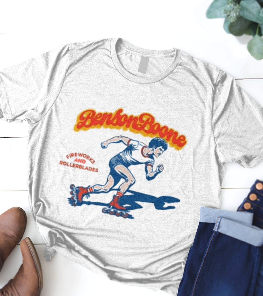 Benson Boone Fireworks And Rollerblades Benny T-Shirt