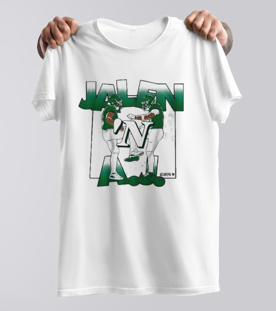 Jalen Hurts AJ Brown Touchdown Celebration NFLPA T-Shirt