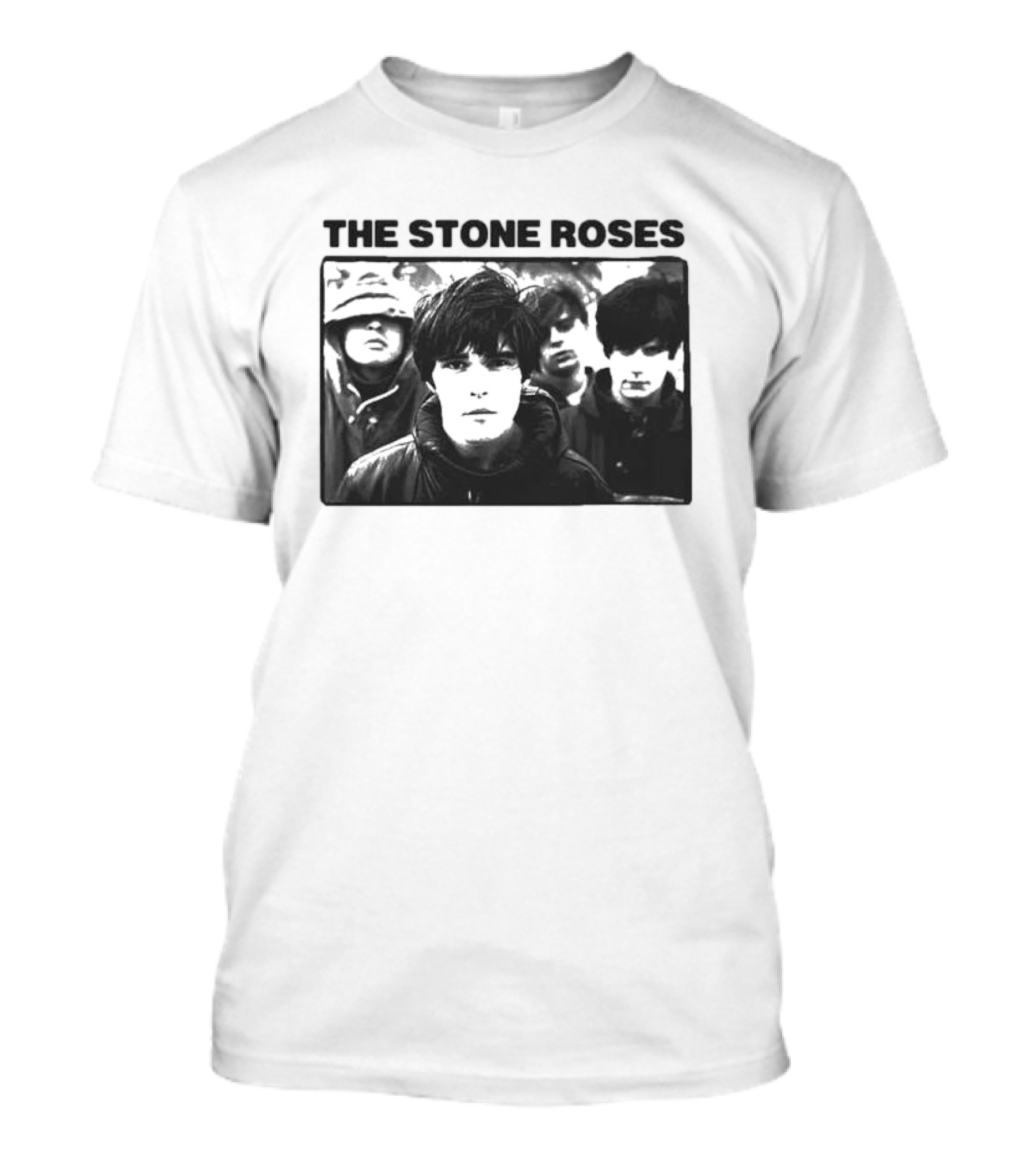 THE STONE ROSES Band Photo Members Iconic T-Shirt