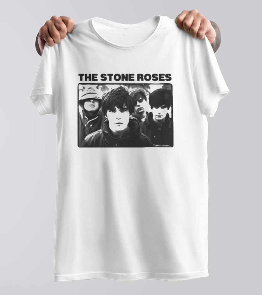THE STONE ROSES Band Photo Members Iconic T-Shirt