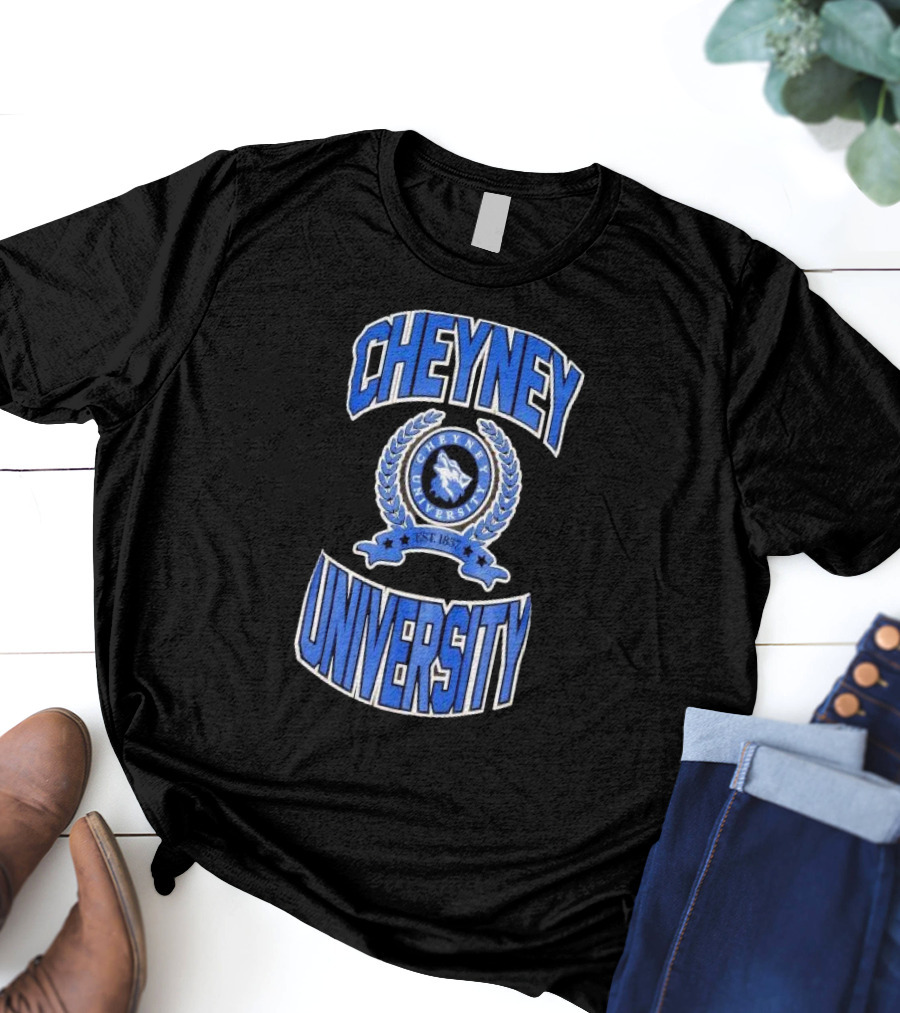 Cheyney University Vintage Campus Remix Est 1837 T-Shirt