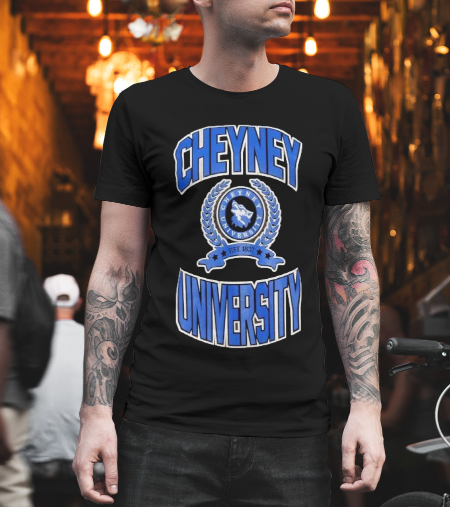 Cheyney University Vintage Campus Remix Est 1837 T-Shirt