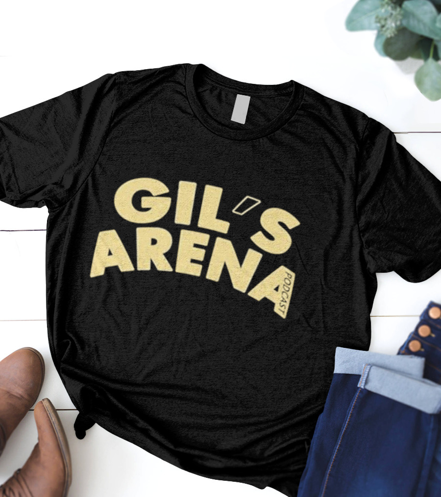 Kenyon Martin Sr Featuring Gil's Arena Podcast T-Shirt