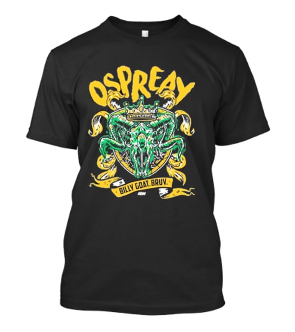 Ospreay Billy Goat, Bruv ADW Crowned Skull T-Shirt
