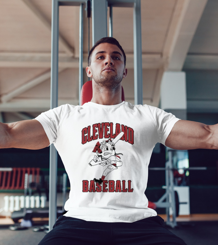 Cleveland Baseball Retro Chief Wahoo Character T-Shirt