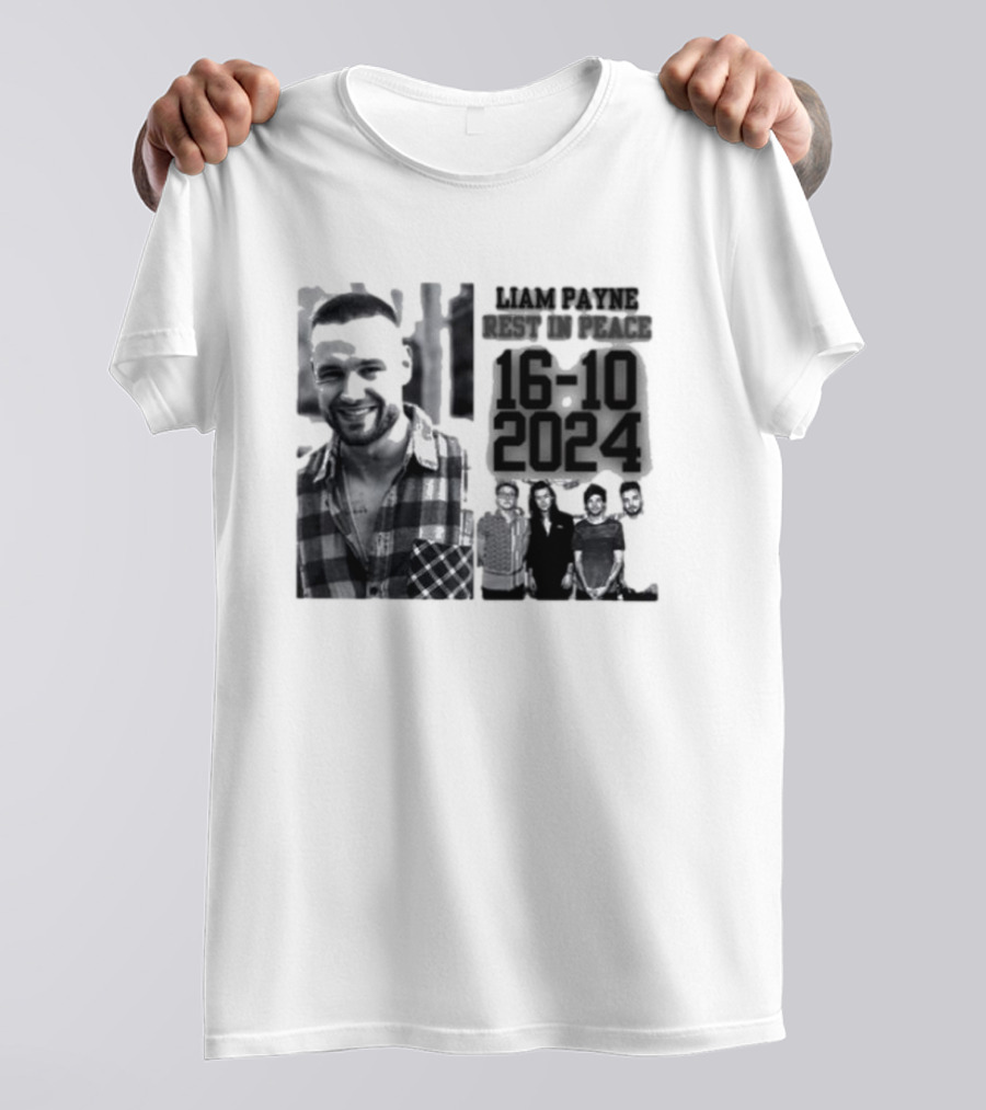 Liam Payne Rest In Peace 16-10 T-Shirt
