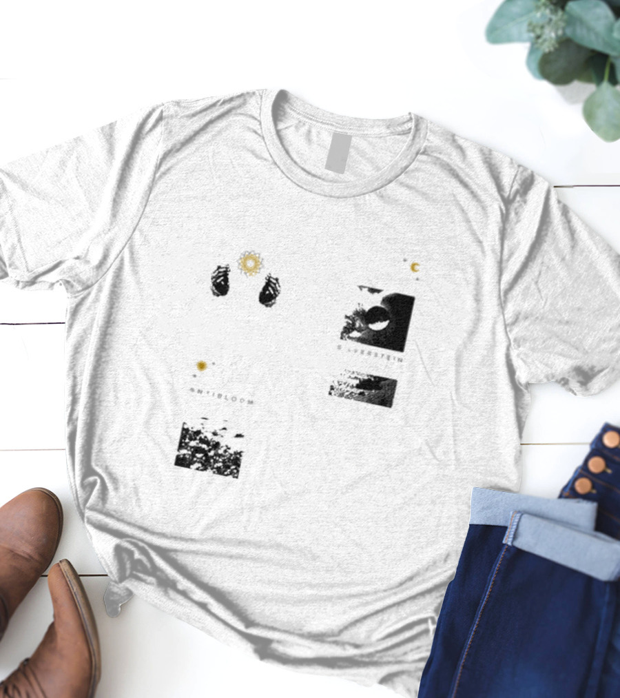 Silverstein Ghost Hands Moon Bloom T-Shirt