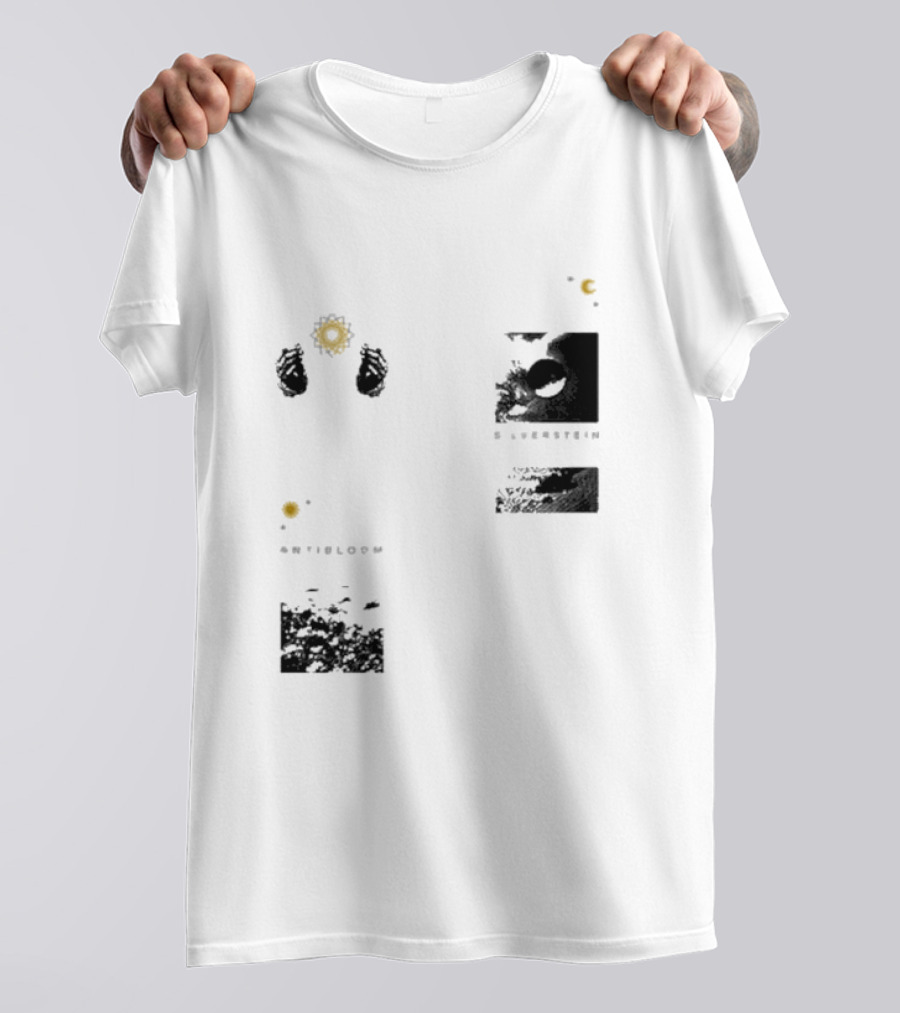 Silverstein Ghost Hands Moon Bloom T-Shirt